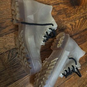 Clear boots 🥾